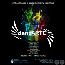 danzARTE - I MUESTRA INTEGRACIÓN DE PINTURAS SOBRE DANZAS DEL MERCOSUR - Martes 9 de Mayo de 2017